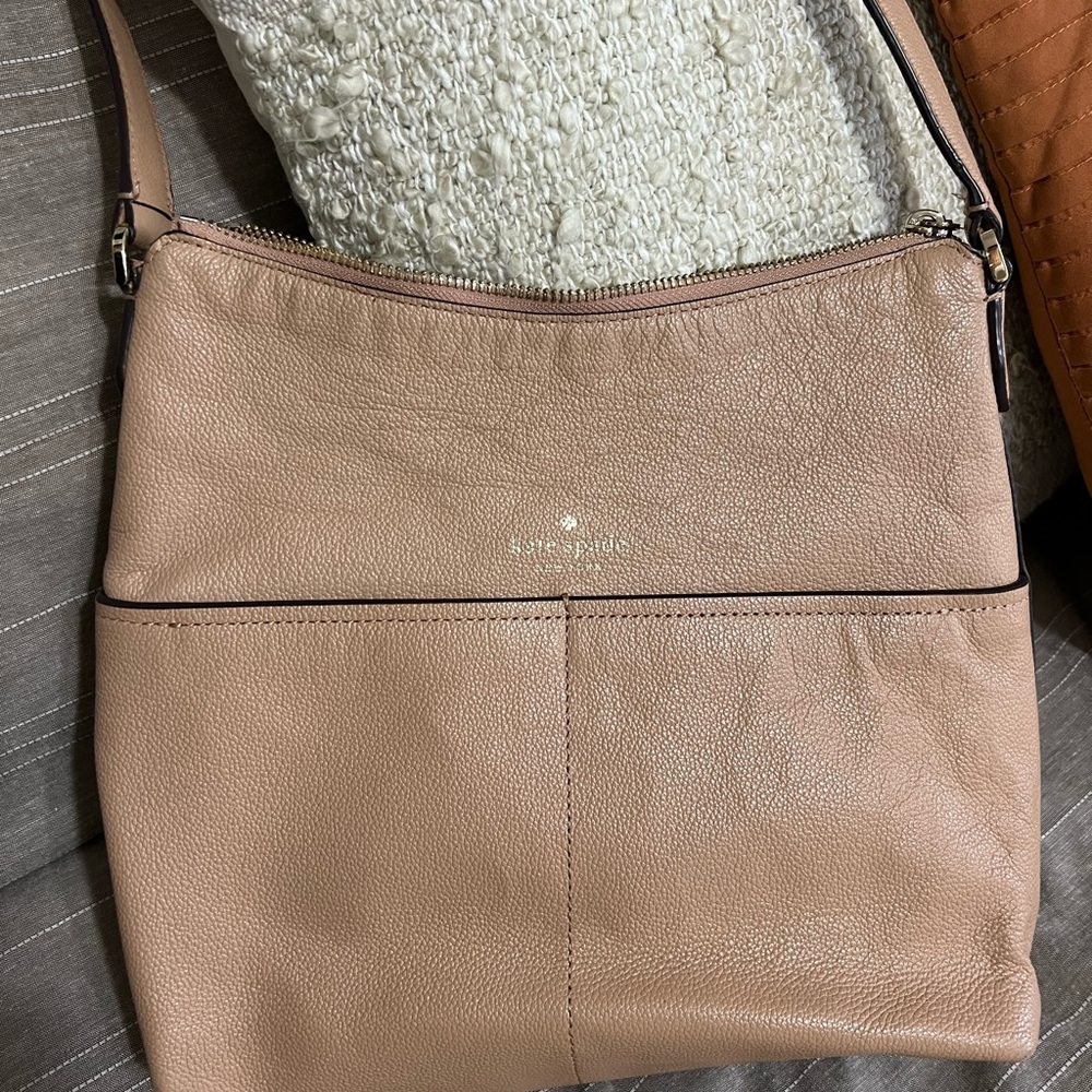 Kate Spade nude shoulder bag